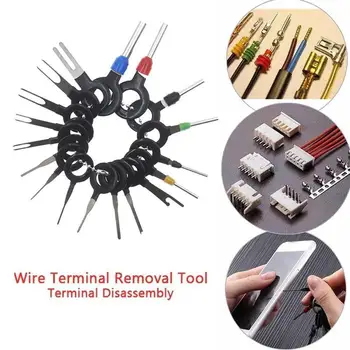 

1 Set Terminal Removal Tools Car Electrical Wiring Crimp Connector Pin Extractor Kit for Car Plug Repair Tool Extractor Pull