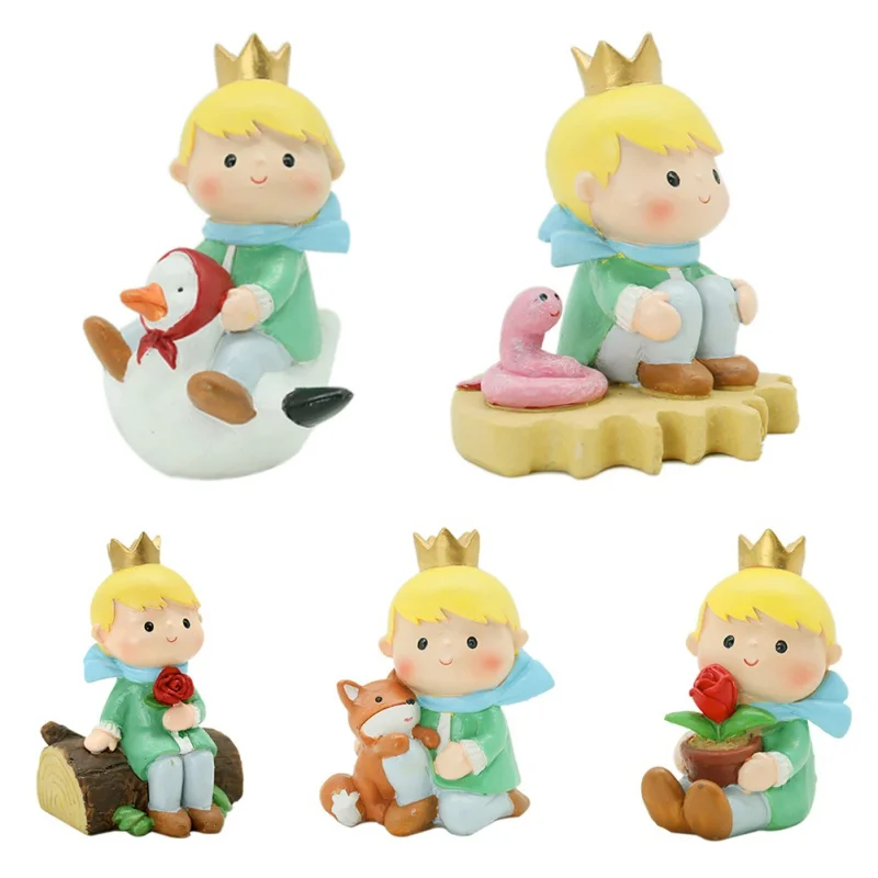 

Little Prince Decoration Children Kid Birthday Cake Decoration Desktop Pots Cake Home Decorations Party Lovely Gifts
