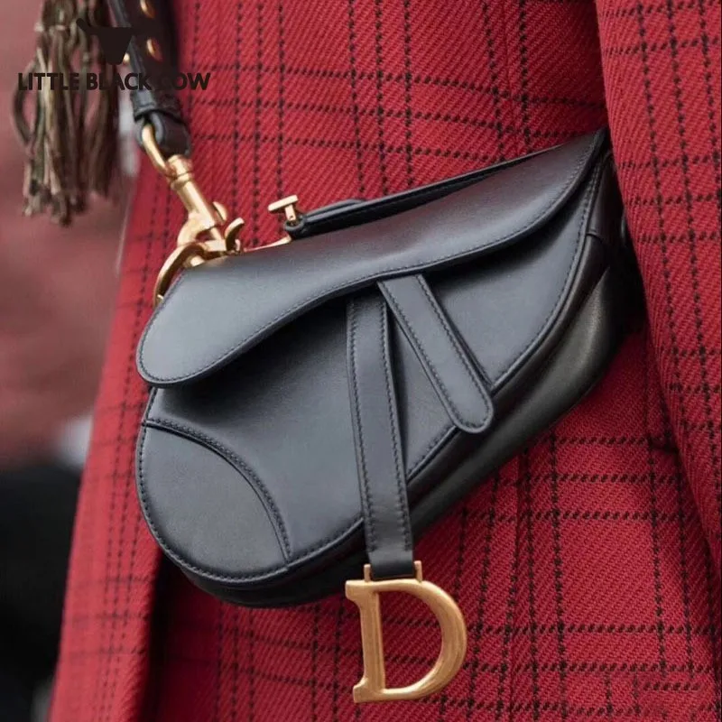 

Letter Saddle Bag Woman Luxury Handbags Women Bags Designer Fashions Genuine Cow Leather Shoulder Crossbody Bags Top Quality