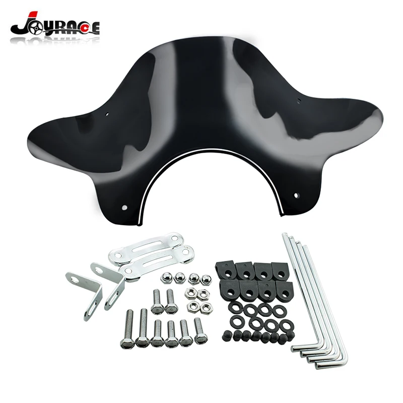 

Motorcycle Accessories Windscreen Windshield Screen for Yamaha Virago 250 535 750 1100 V-Star 650 1100 Royal Star Venture Raider