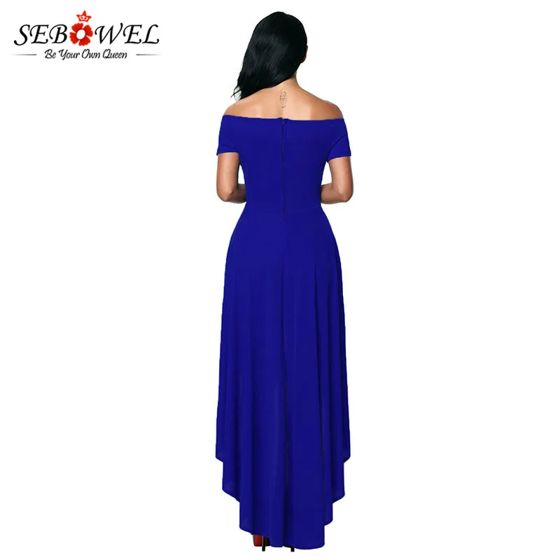 Blue-High-Low-Hem-Off-Shoulder-Party-Dress-LC61437-5-4