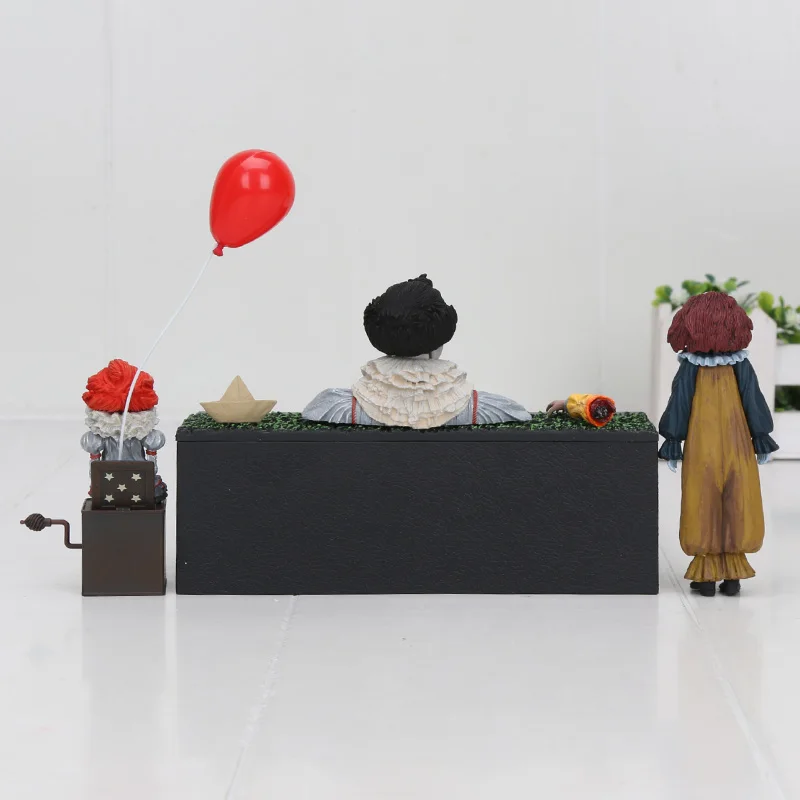NECA Stephen King's IT Ultimate Joker Pennywise набор аксессуаров фигурка ПВХ экшн коллекционные