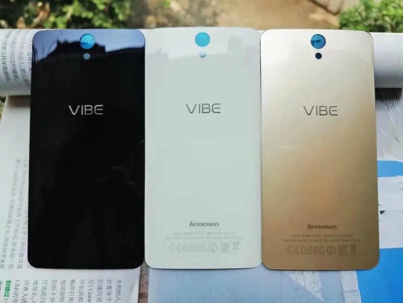 VibeS1 S1a40 корпус для lenovo Vibe S1 A40 Настоящая стеклянная задняя крышка Батарейная дверь мобильный телефон запасные части чехол