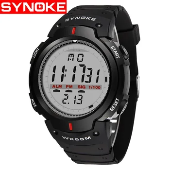 

New Fashion Sport Super Cool Men's Quartz Digital Watch Men Sports Watches Luxury Brand LED Military Waterproof Wristwatches
