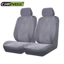 Auto-pass di Velluto A Coste Coperture Per Sedili Auto Universal Car Interior Accessori Nero Grigio Beige Copertura di Sede Dell’automobile