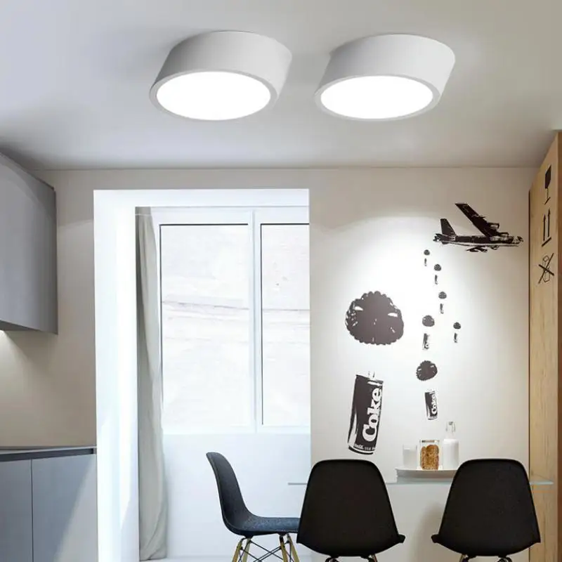 Tienda online ronda moderna luz de techo llevada iluminación del ... Balcon Minimalistas Créatif