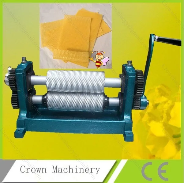 

Free Shipping 86*195mm Manual Beeswax Engraved Rollers Stamping Machine