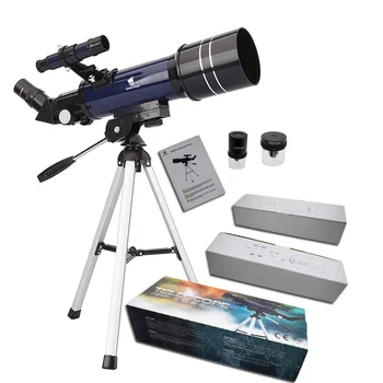 

GeerTop 40070 High Image Astronomic Telescope Clear Refractor Mirror Focuser Eyepiece Astronomical Monocular Beginner Kids Gift