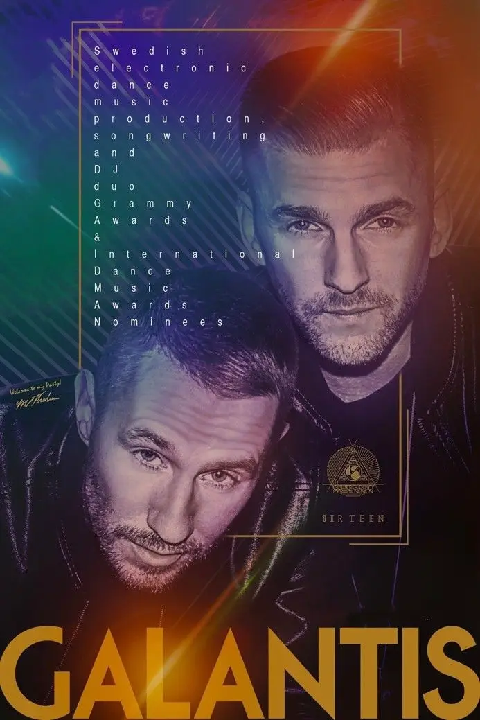 Home Decor Galantis- Runaway U & I music-Silk Art Poster Wall Sicker Decoration Gift