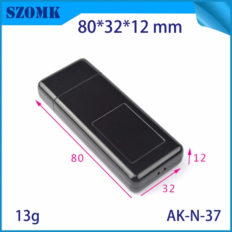 szomk plastic box for electronic project diy small usb enclosure project box plastic housing usb stick flash drive instrument case (10)