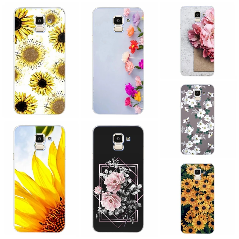 Case For Samsung Galaxy A30 A50 J1 J3 J4 J5 J6 J7 A3 A5 A7 A8 2016 2017 2018 Soft TPU Silicone Pattern Cover Funda D120 |