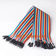 30cm 40pcs in Row Dupont Cable line Jumper Connector 2.54mm 1pin 1p-1p Female to Male jumper wire for Arduino