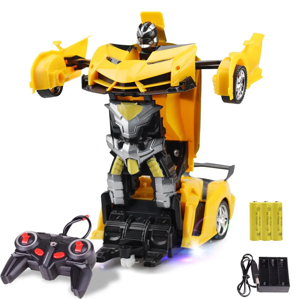 

1023 One Key Distortion Transformation Robots Sports Vehicle Model Robots Toys Cool Deformation Car Kids Toys Gifts For Boys