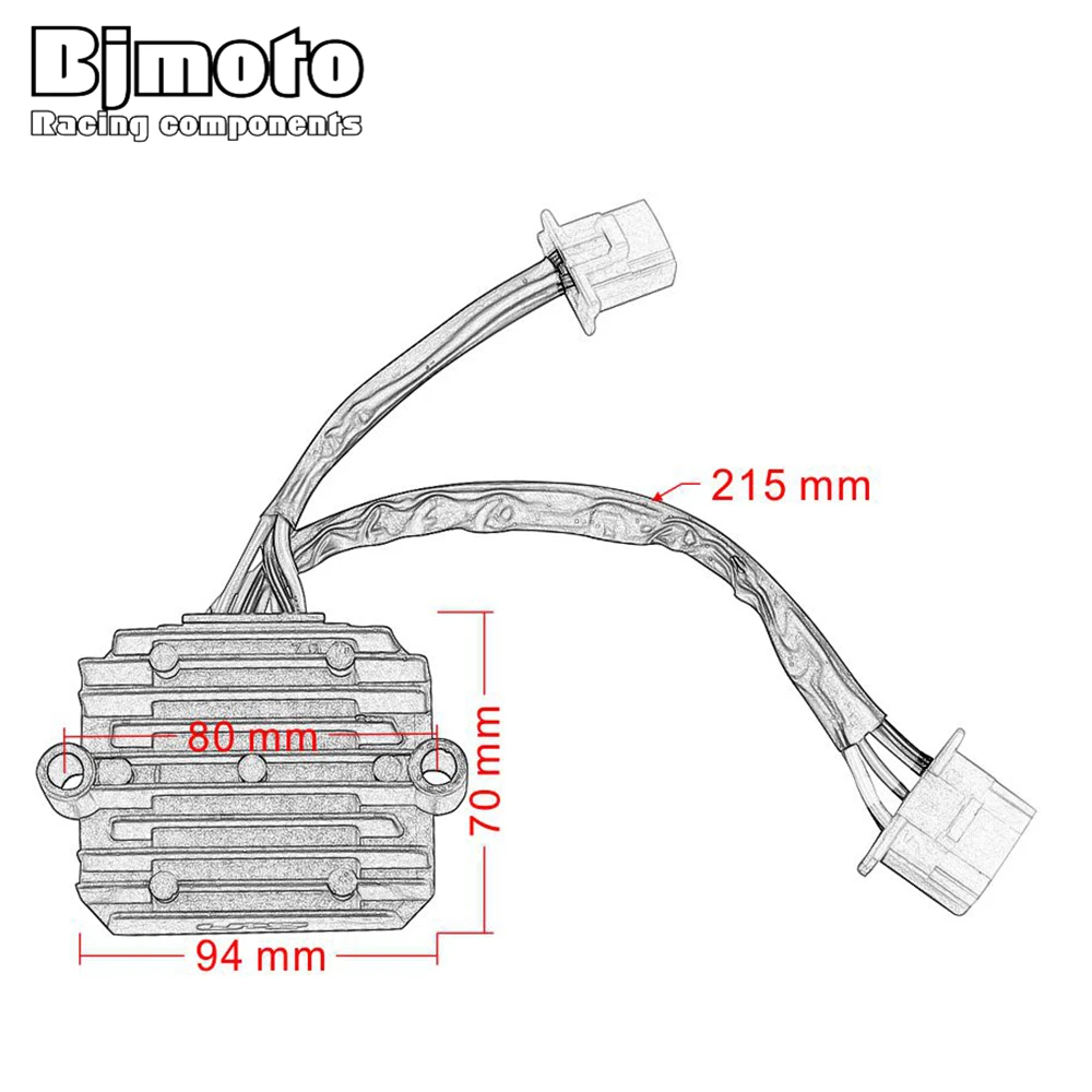 Выпрямитель регулятора для мотоцикла Honda CB650 31600 426 Nighthawk 31600426000 CB650SC CB650C Custom Bjmoto 1979
