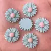 New 20pcs Resin 20mm Gold Powder Daisy Flatback Stone Scrapbooks Wedding DIY R89*2 ► Photo 2/6