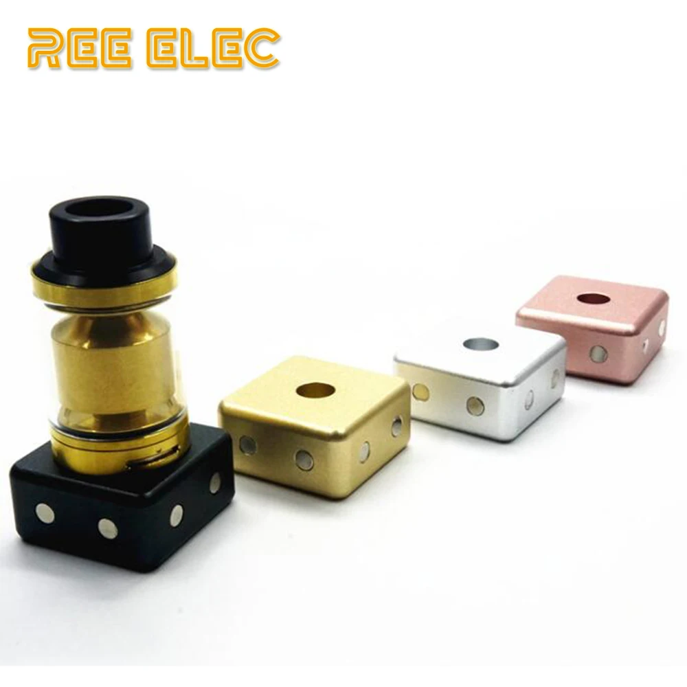 REE ELEC Atomizer Holder Stand Vaporizer No Thread Base Holders RDA Electronic