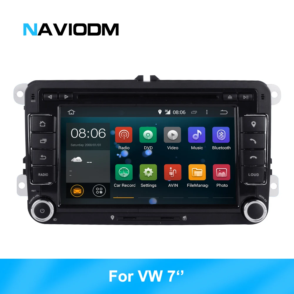 

CarAudioMultimedia player Android 8.1 GPS 2 Din For Volkswagen/Golf/Tiguan/Skoda/Fabia/Rapid/Seat/Leon/Skoda car audio GPS DVD