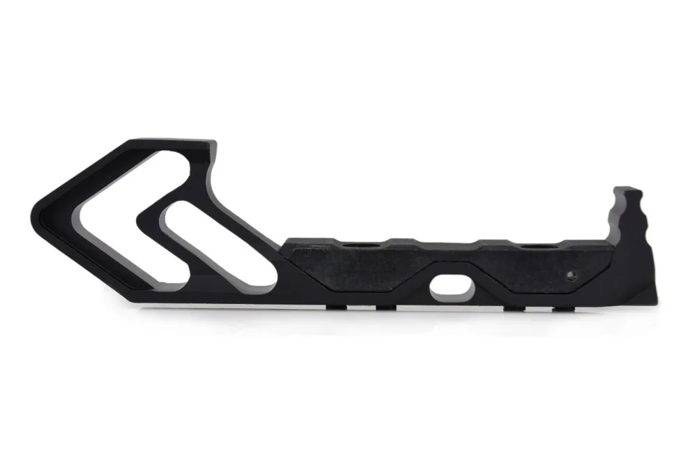WIPSON التكتيكية اليد توقف الألومنيوم Handstop ل M-لوك Handguard السكك الحديدية أسود اللون شحن مجاني