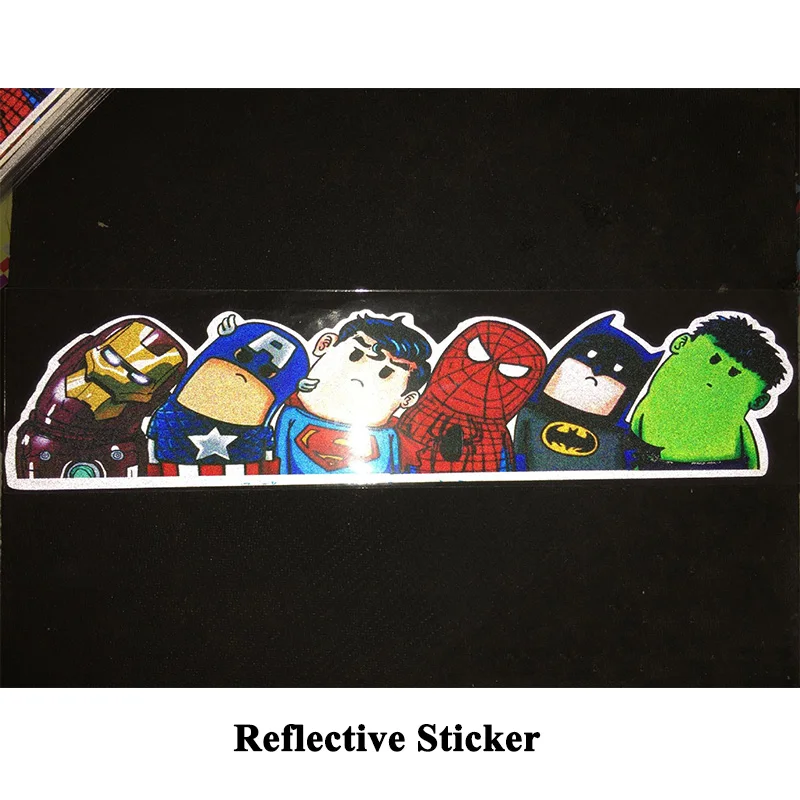 1pc SEEYULE Super Hero Hitchhike Save The World Car Stickers Motorcycle Decal Funny Cartoon Reflective Rear window Sticker 1pc SEEYULE Super Hero Hitchhike Save The World Car Stickers Motorcycle Decal Funny Cartoon Reflective Rear window Sticker