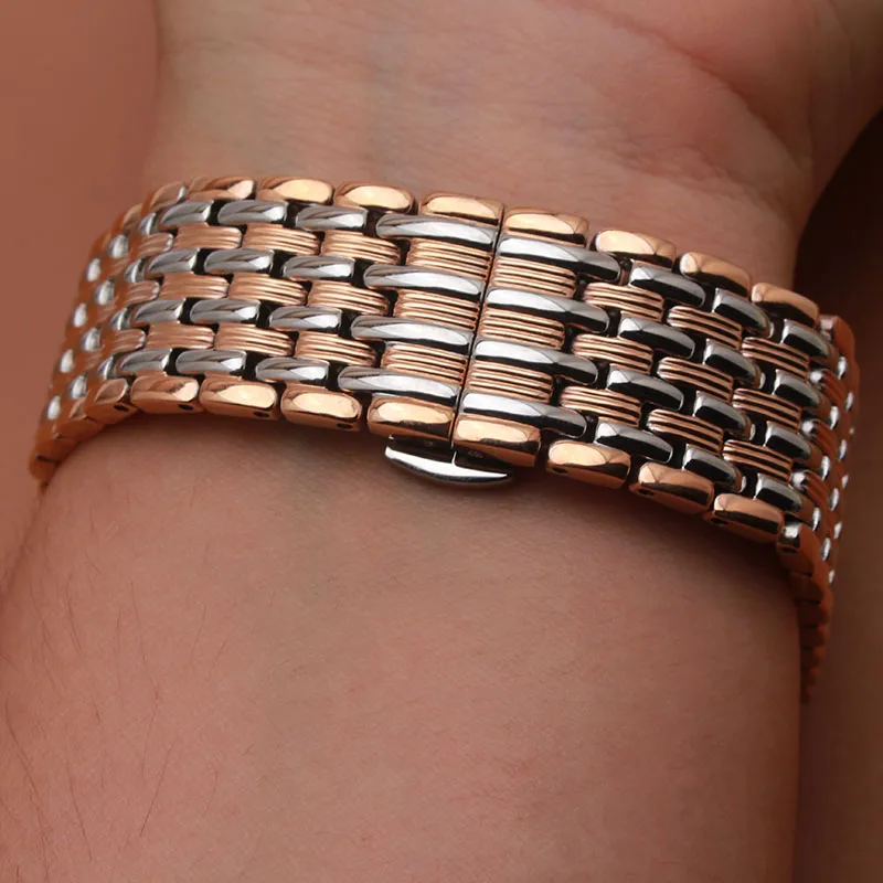 

Luxury metal Watch Band Strap stainless steel watchbands Wristwatch Bracelet 18mm 20mm 22mm fashion quartz watch strap bracelets