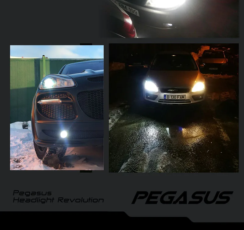 Автомобильные галогенные фары PEGASUS H16 1500lm, автомобильные фары 5000K