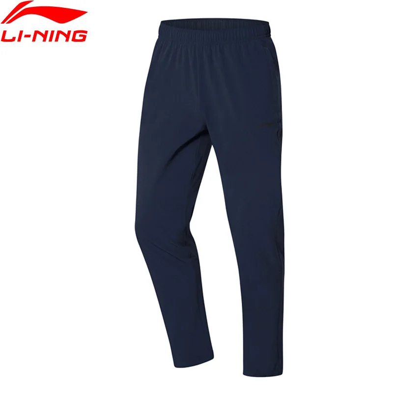 

Li-Ning Men Training Series Track Pants ATDRY Breathable 86% Polyester 14% Spandex LiNing Sports Pants Trousers AYKP053 CAMJ19