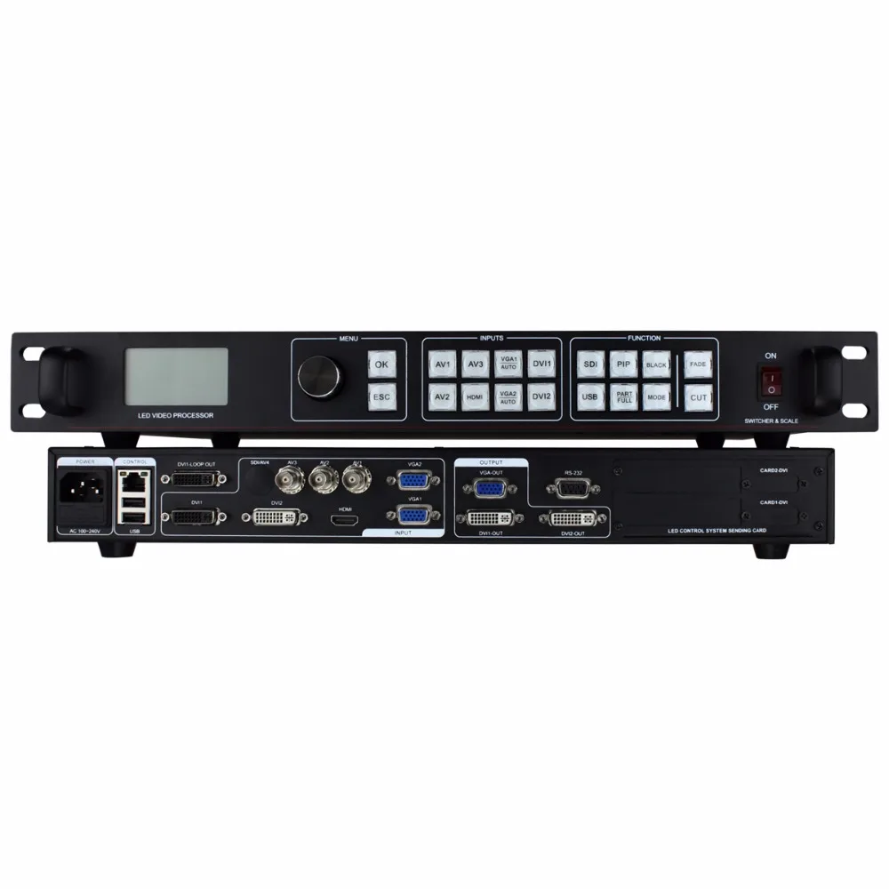 Amoonsky бренд AMS LVP815 сравните novastar v900 светодиодный дисплей Контроллер
