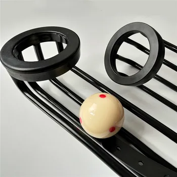 

Plated Orbital Billiard Table Falling Ball Track and Net Pocket Black Eight Universal Billiards Accessories Supplies