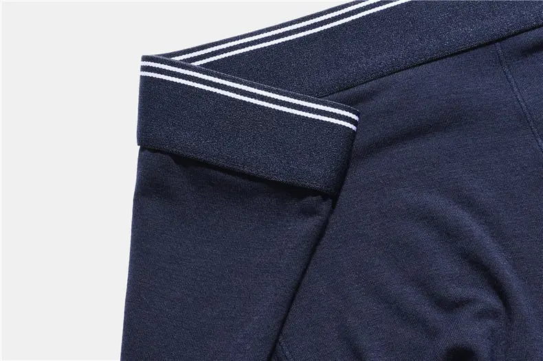 UYEEMU Boxers Men Underwear Modal Mens Boxer Shorts Solid Homme Pull Panties Sexy Male Underpants 3Pcs Lot Gray White Black Gray-10