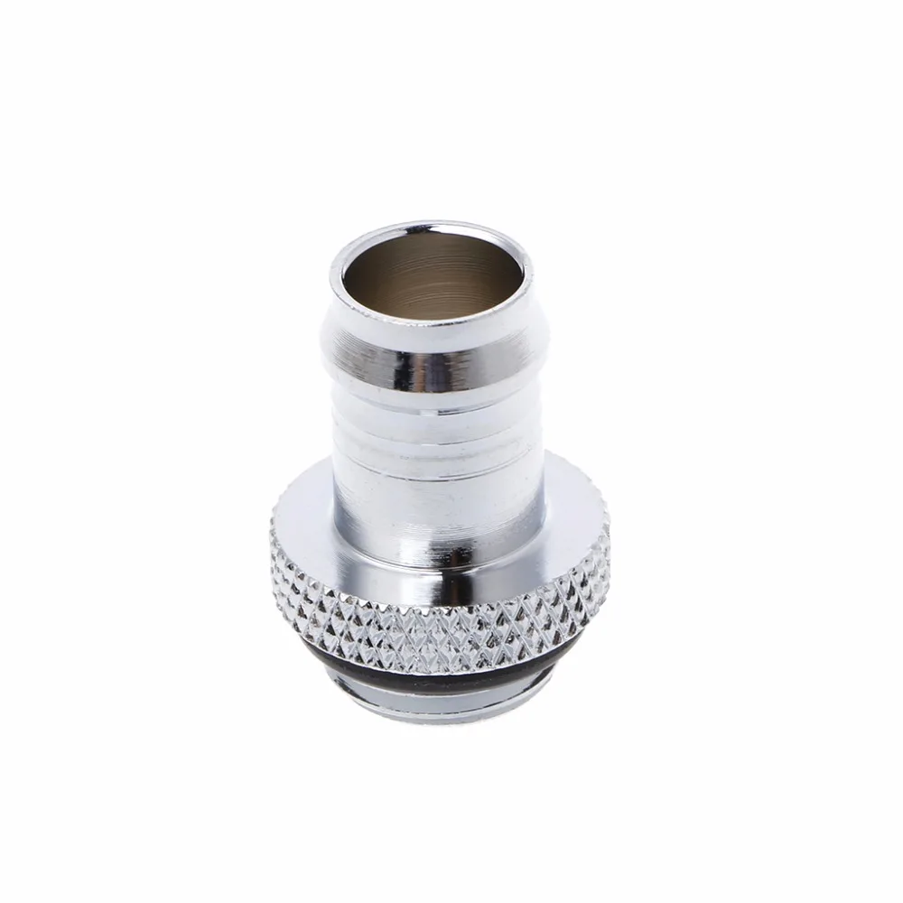 

G1/4 Water Cooling Fitting Chromed Connector Adapter For Computer Water Cooling System Heatsink Tube Pipes C26