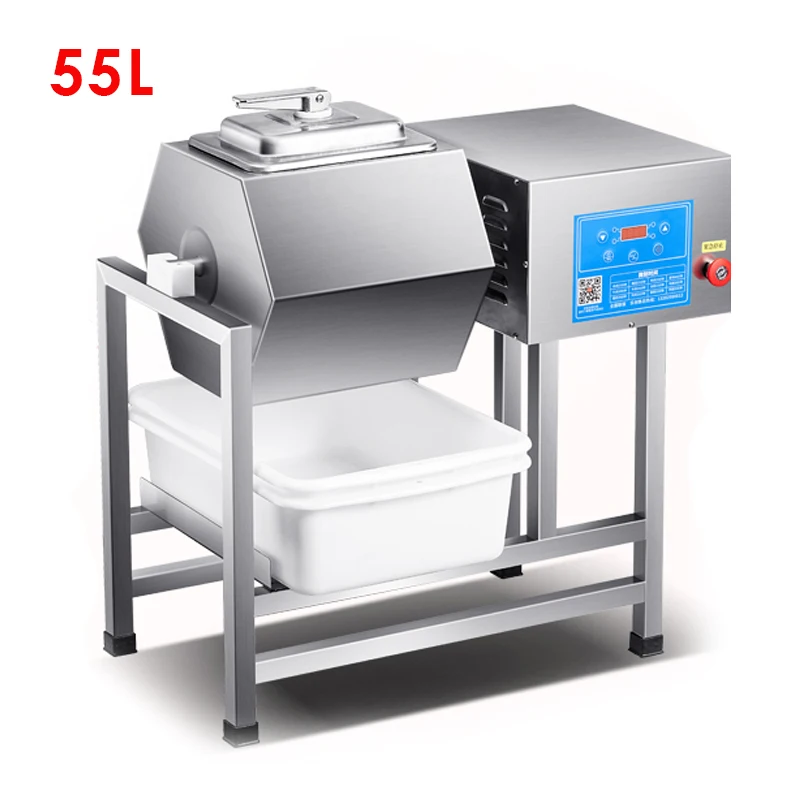 55L Коммерческий большой емкости маринатор 45л/55Л/65л вакуумная мариновальная машина для засоления мяса машина из нержавеющей стали вакуумный стакан - Цвет: 55L