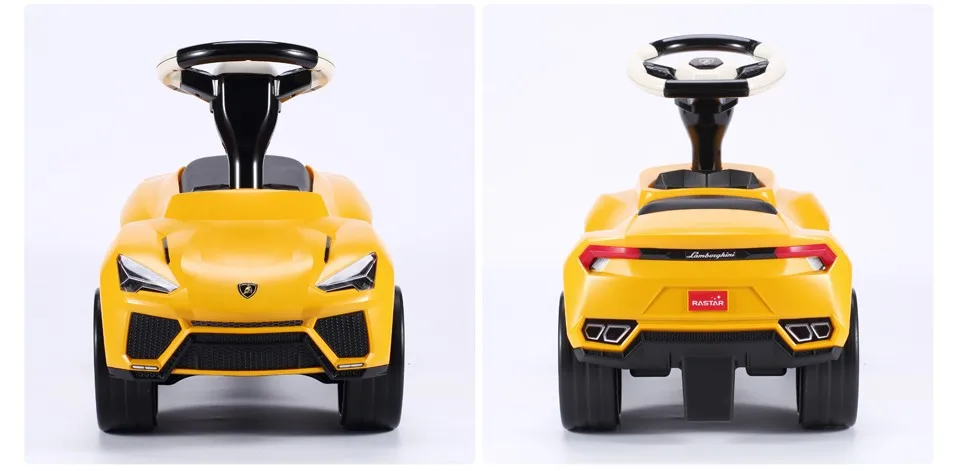 Rastar Лицензированная езда на автомобиль игрушка четыре колеса Lamborghini Урус концепция ноги к полу автомобиль с рогом и шасси 83600