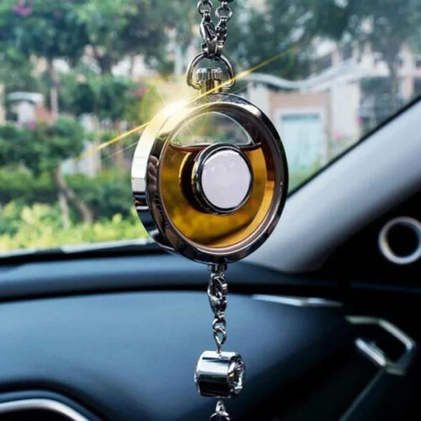 

Car Air Freshener Perfume Bottle Diffuser Hanging with Logo Picture Emblem DIY Kit Car Styling