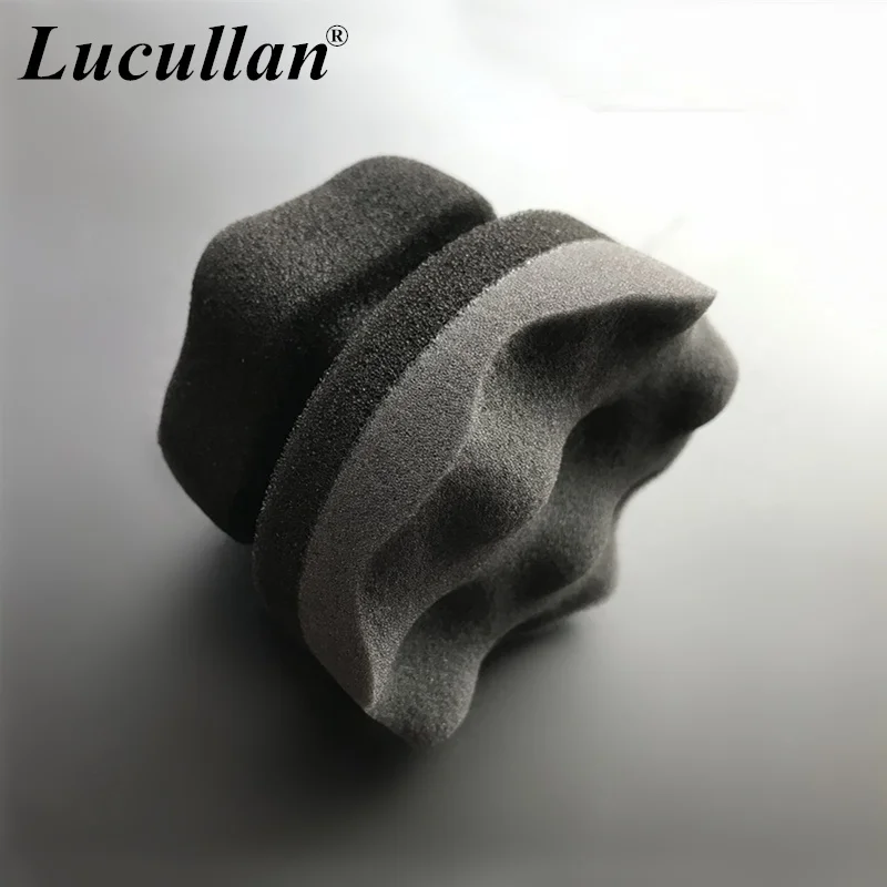 Lucullan сделать детализацию проще Шестигранная рукоятка инструменты ручной шиномонтажный воск губка 3 дюймов подходит флакон с воском шин туалетный аппликатор
