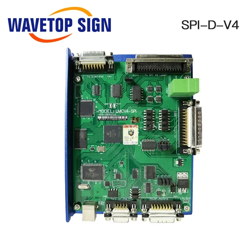 WaveTopSign JCZ SPI Лазерная управляющая карта B V4 или D + Программное обеспечение EZCAD V2