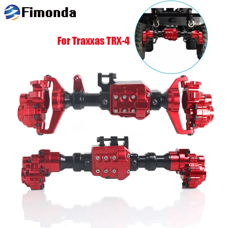 TRX4 алюминиевый корпус портальной оси для 1/10 RC Crawler Traxxas TRX 4 Defender Bronco G500 Chevrolet