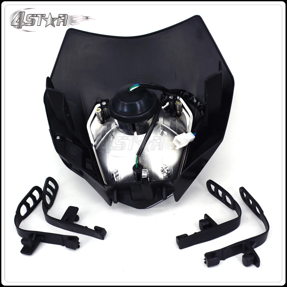 Универсальный мотоциклетный налобный фонарь фара для KTM EXC XC XCF SX XCW XCFW SMR SXS 125 250 300