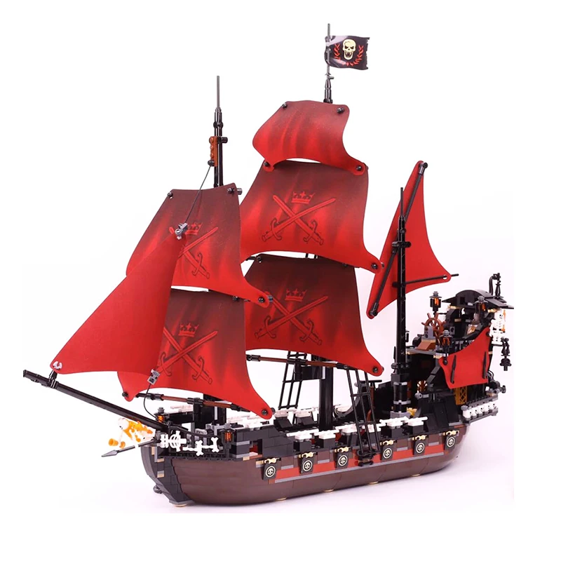 Фильм имперский флагман 16006 16009 22001 16016 строительные блоки кирпичи Летучий голландский Пираты корабль игрушка 4184 4195