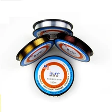 Фтороуглерод прозрачный Рыбалка линии Рыбалка снасти 150 м Ice Рыбалка линии морская рыба карп линия Перфторуглеводорода