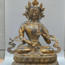 Bi003810 26' Тибетского Буддизма Бронза Ваджрасаттва Mahasattva Будды Скульптура