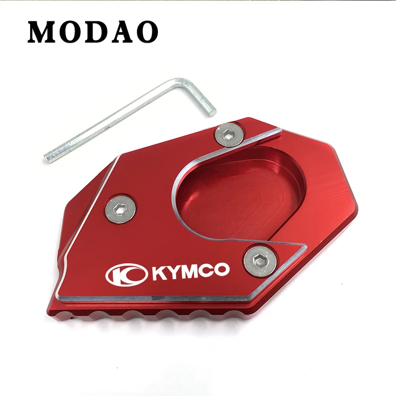 Для KYMCO Xciting 400 300 250 аксессуары для мотоциклов мотоцикла CNC Боковая поддержка Плата расширения стенды