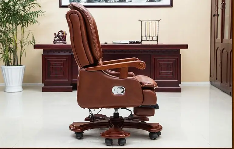 Компьютерное кресло. Кресло домой. Кожа Лежащего офисные chair.20