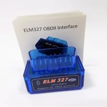 Мини ELM327 OBD2 автомобильный диагностический инструмент ELM 327 Bluetooth автоматический сканер для Android/Symbian для OBDII протокол elm327