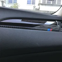 Für BMW X3 F25 X4 F26 2011-2017 Auto Dashboard Dekoration Streifen Carbon Faser Innen