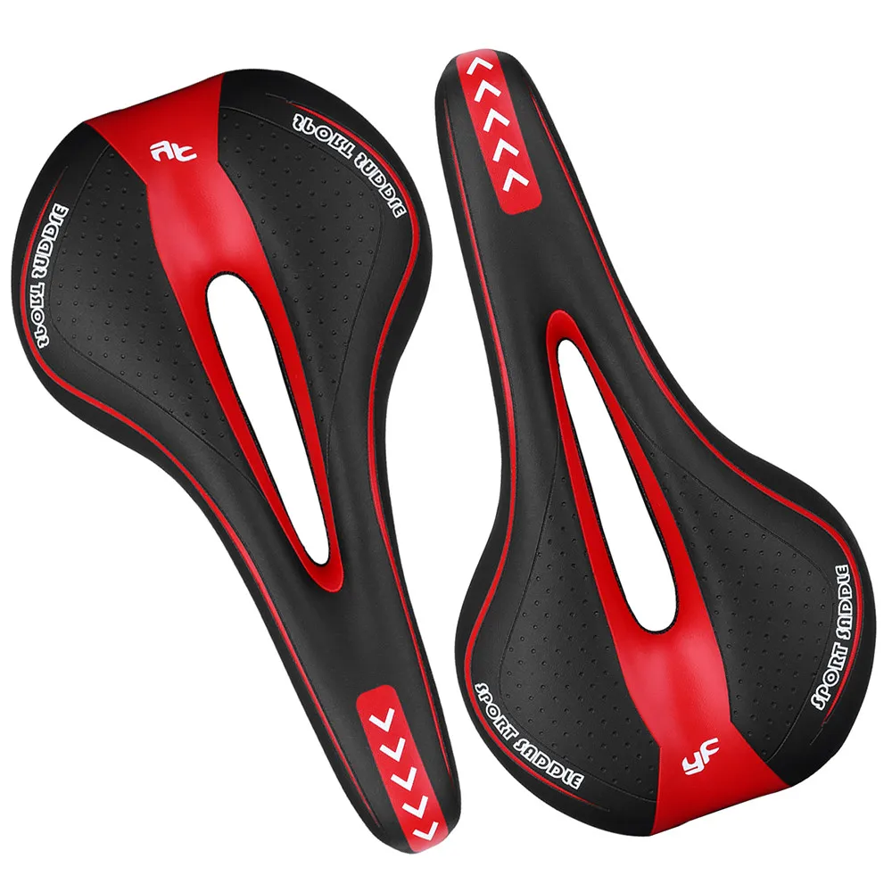  Silicone Gel Extra Soft Bicycle Bike MTB Saddle Cushion Seat Cover Pad Comfort Road Mountain Bike Leather Woman #3O18 (80)