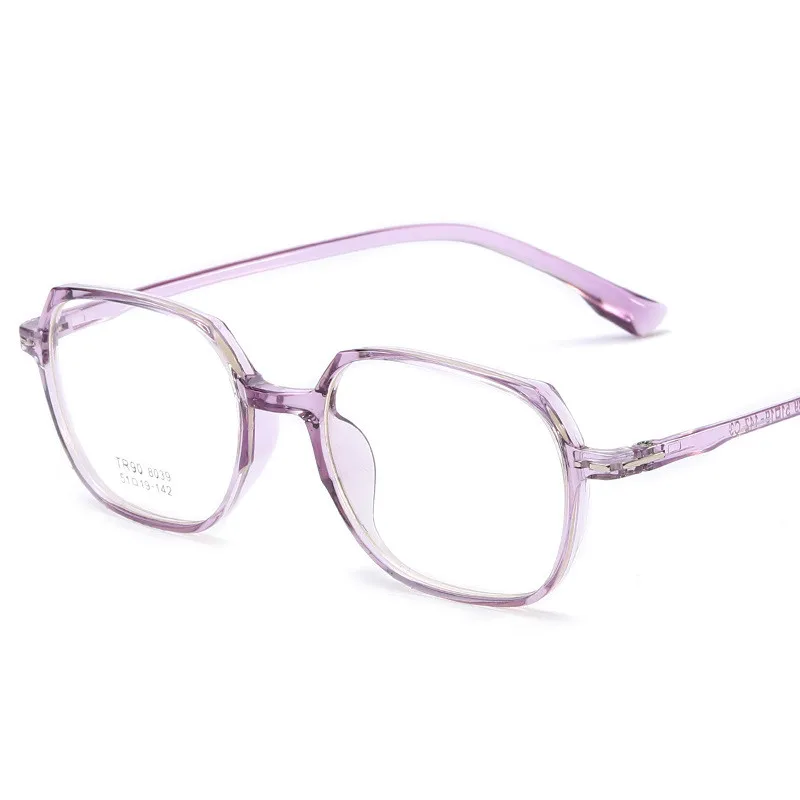 Классические Прозрачные оправы для очков для женщин и мужчин, Ретро стиль, TR90, оптические оправы для очков, унисекс, прозрачные очки