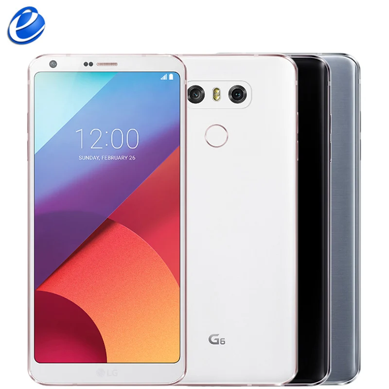 Разблокированный LG G6 4G ram 32G/64 rom 5,7 ''одна Sim H870/H871/H872/H873/VS988/G600 4G LTE 13MP Android смартфон телефон