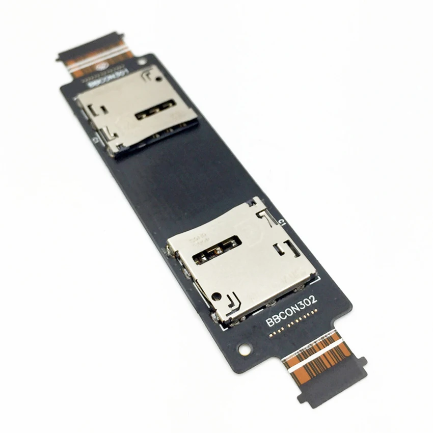 Гибкий кабель с одной/двумя sim-картами для ASUS Zenfone 5 A500CG A501CG T00J A500KL SD Card Reader Замена слота