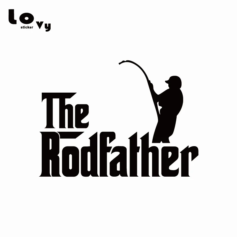 Виниловые наклейки для автомобиля Rodfather Fishing/наклейка украшения окна CA0320 |