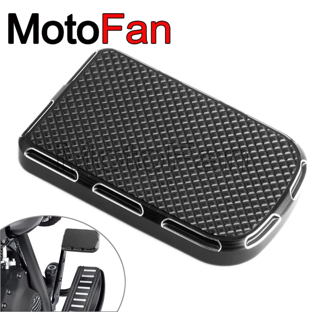 Motorcycle Parts Brake Pedal Pad Foot Peg Cover Replacement For Harley
